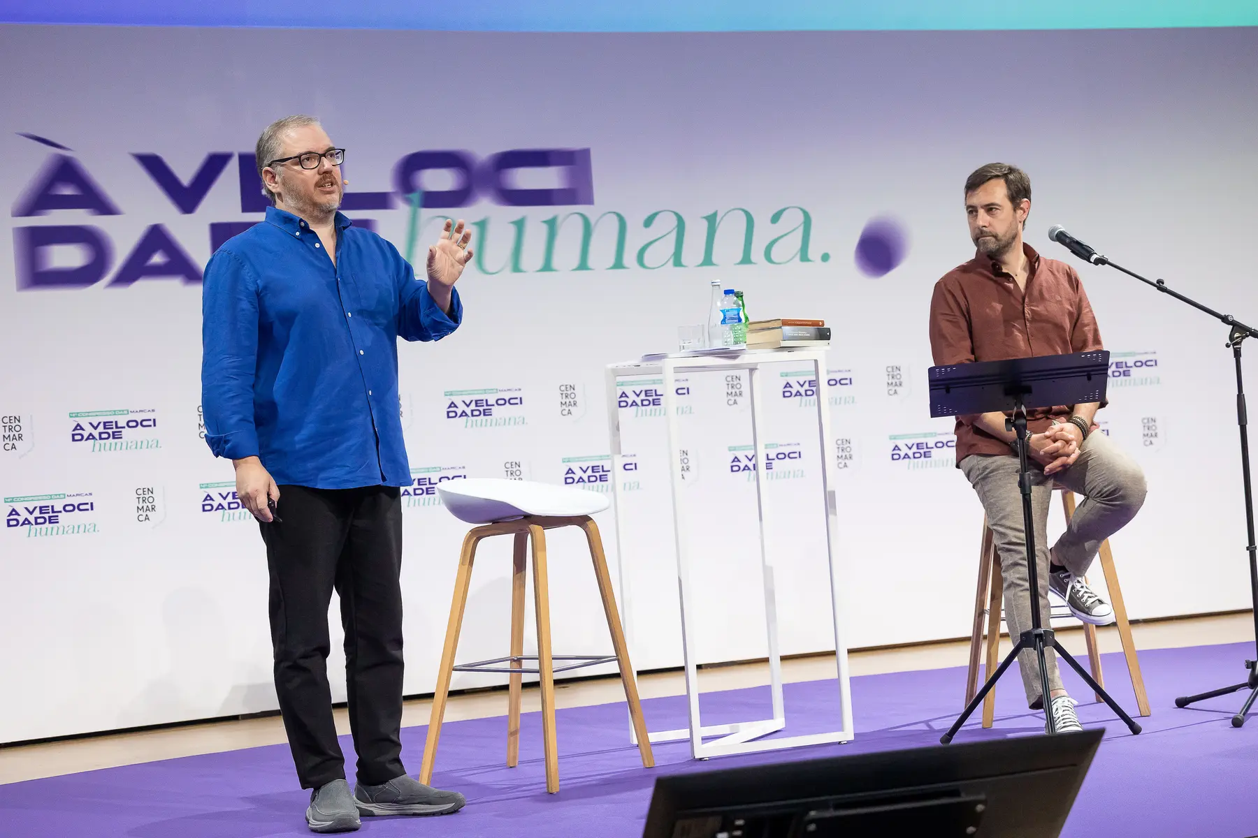Marco Neves e Pedro Lamares no IV Congresso das Marcas